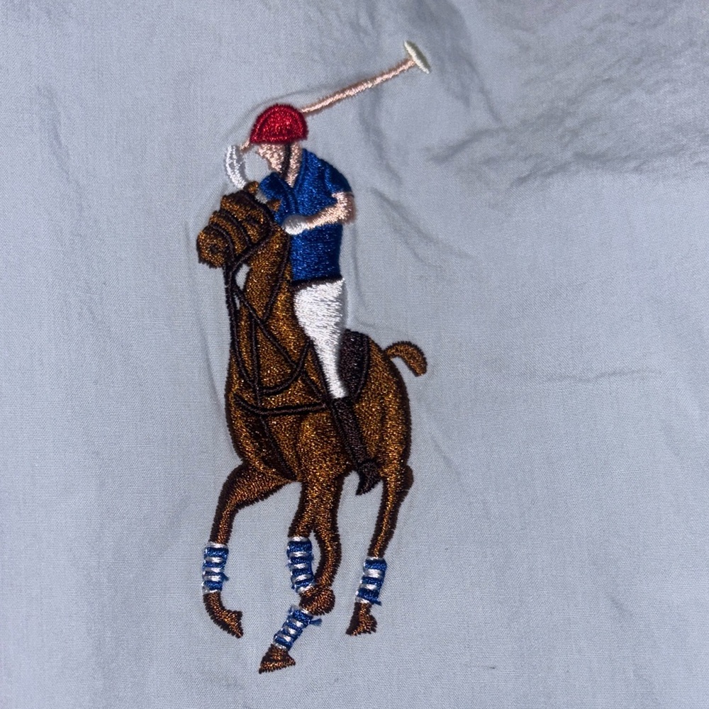 Ralph Lauren Light Blue Casual Button Down Shirt - Picture 2 of 4